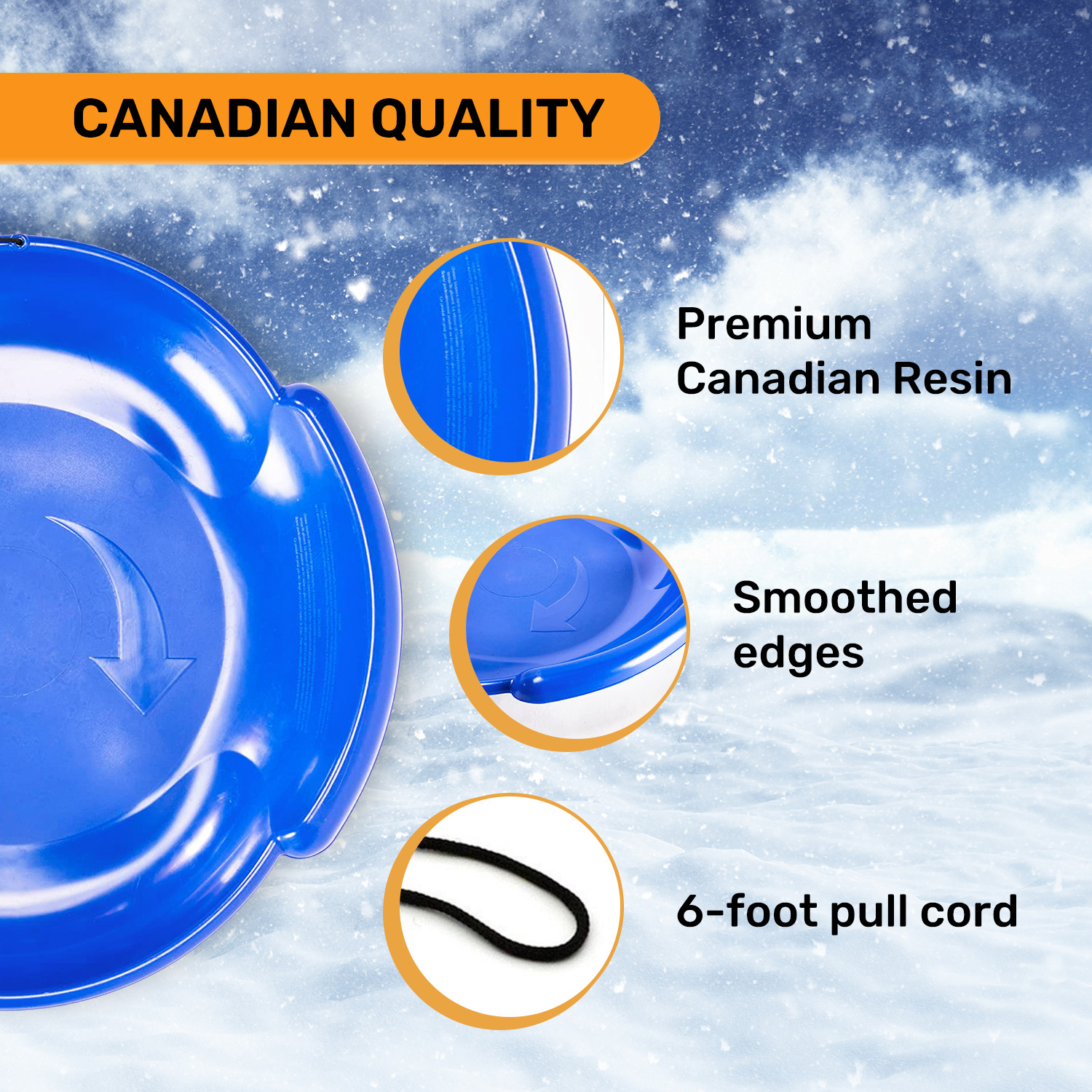Best features of Plastic Saucer Sled